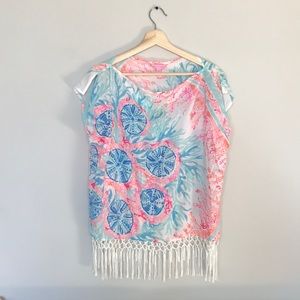 NWT Lilly Pulitzer Jasmine Caftan - Sole Seaurchin